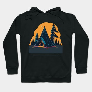 Camp vibe summer vacay Hoodie